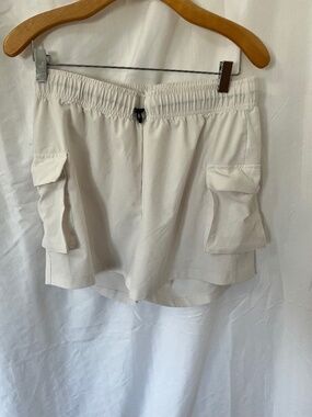 ACX active white shorts.